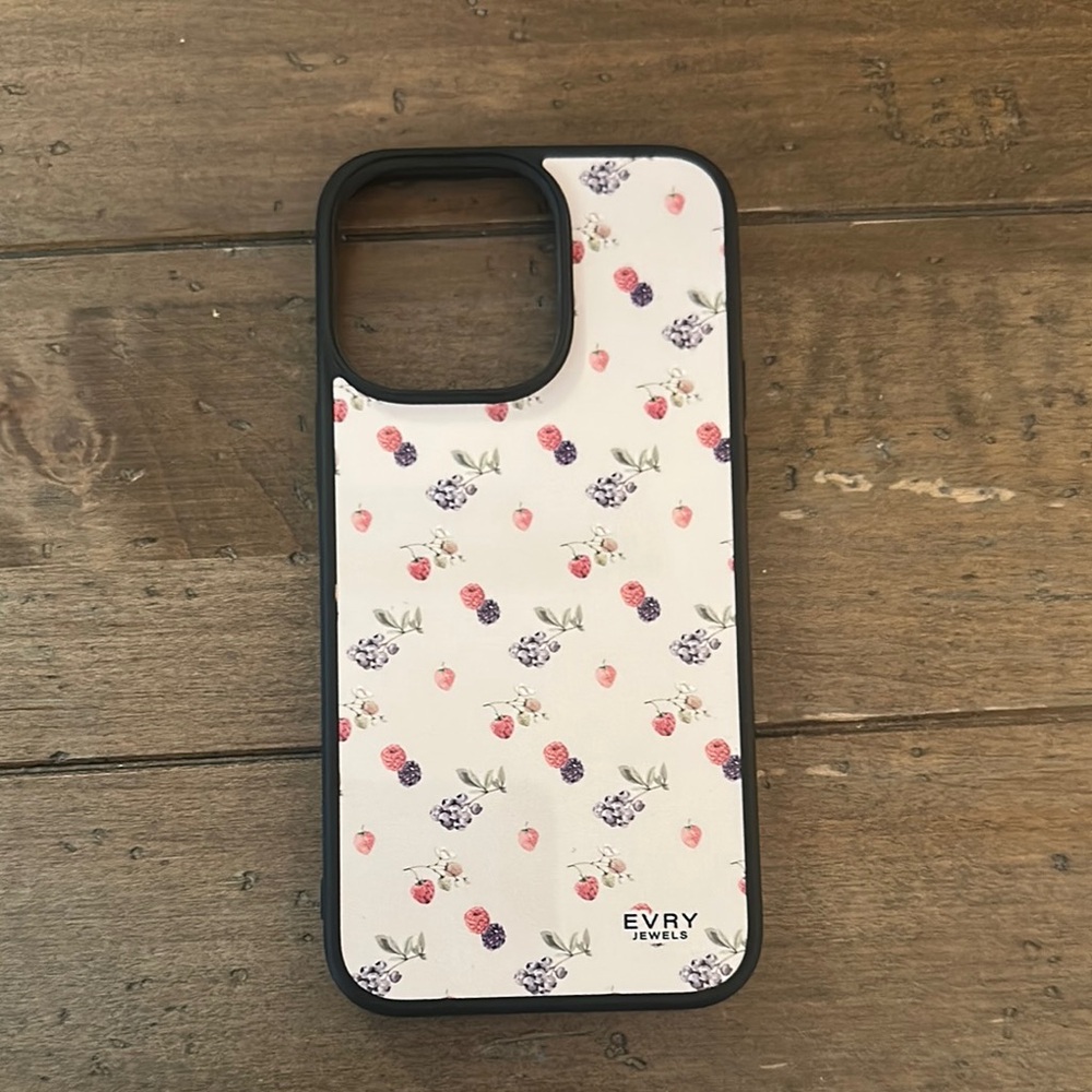 iPhone 14 Pro Max Case with Berry Design